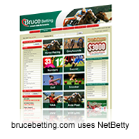 brucebetting.com uses NetBetty to manage its betting site